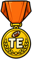TE medal