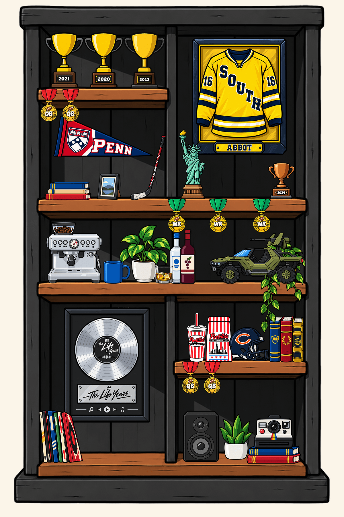 Greg's shelf