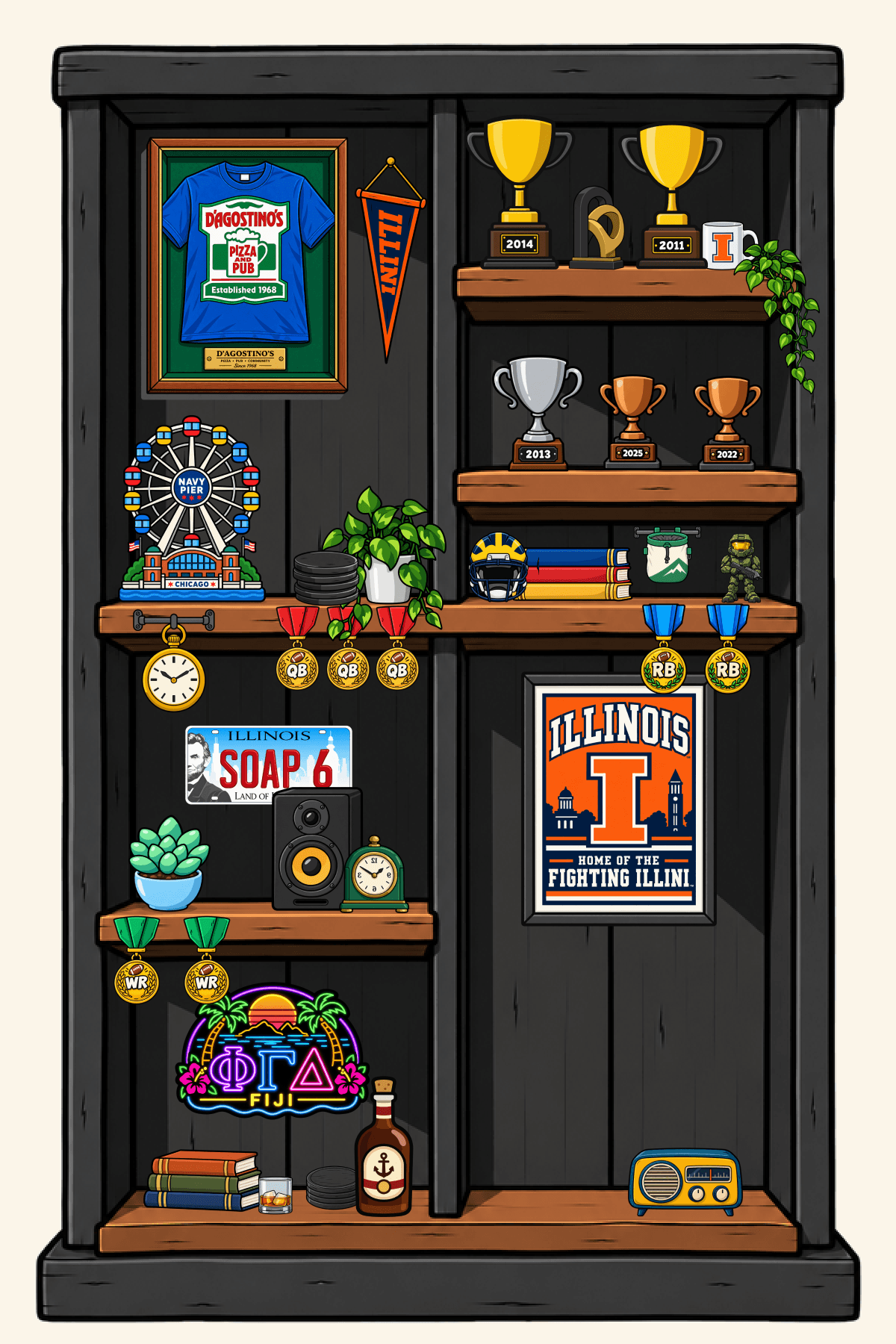 Robert's shelf